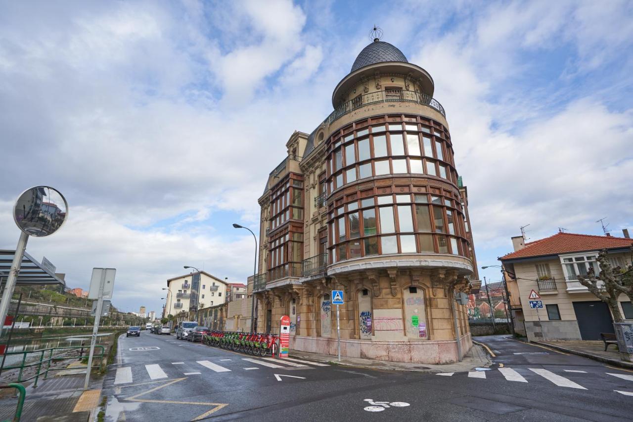 Apartamento Bio Exclusivo Con Mirador En Bilbao Y Aparcamiento Publico Gratuito 아파트 외부 사진