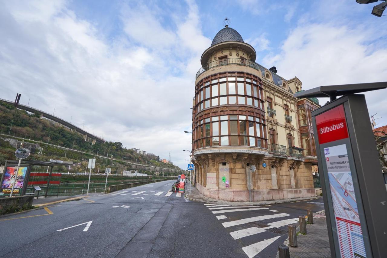 Apartamento Bio Exclusivo Con Mirador En Bilbao Y Aparcamiento Publico Gratuito 아파트 외부 사진