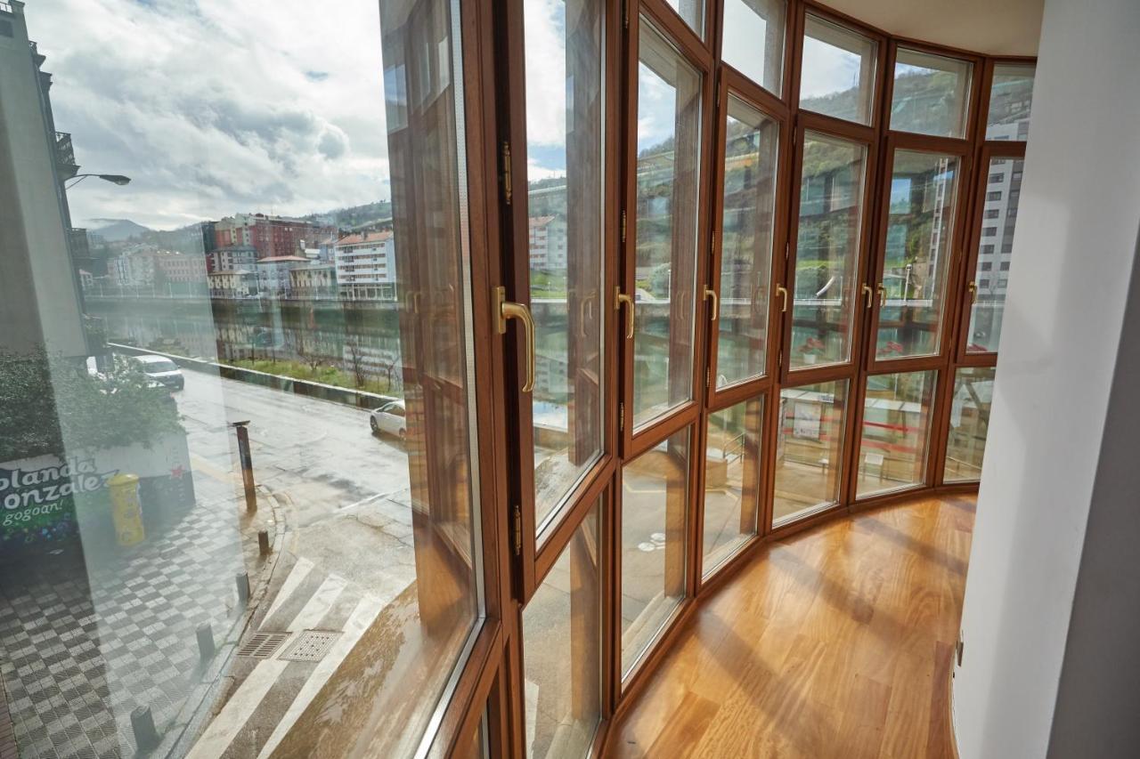 Apartamento Bio Exclusivo Con Mirador En Bilbao Y Aparcamiento Publico Gratuito 아파트 외부 사진