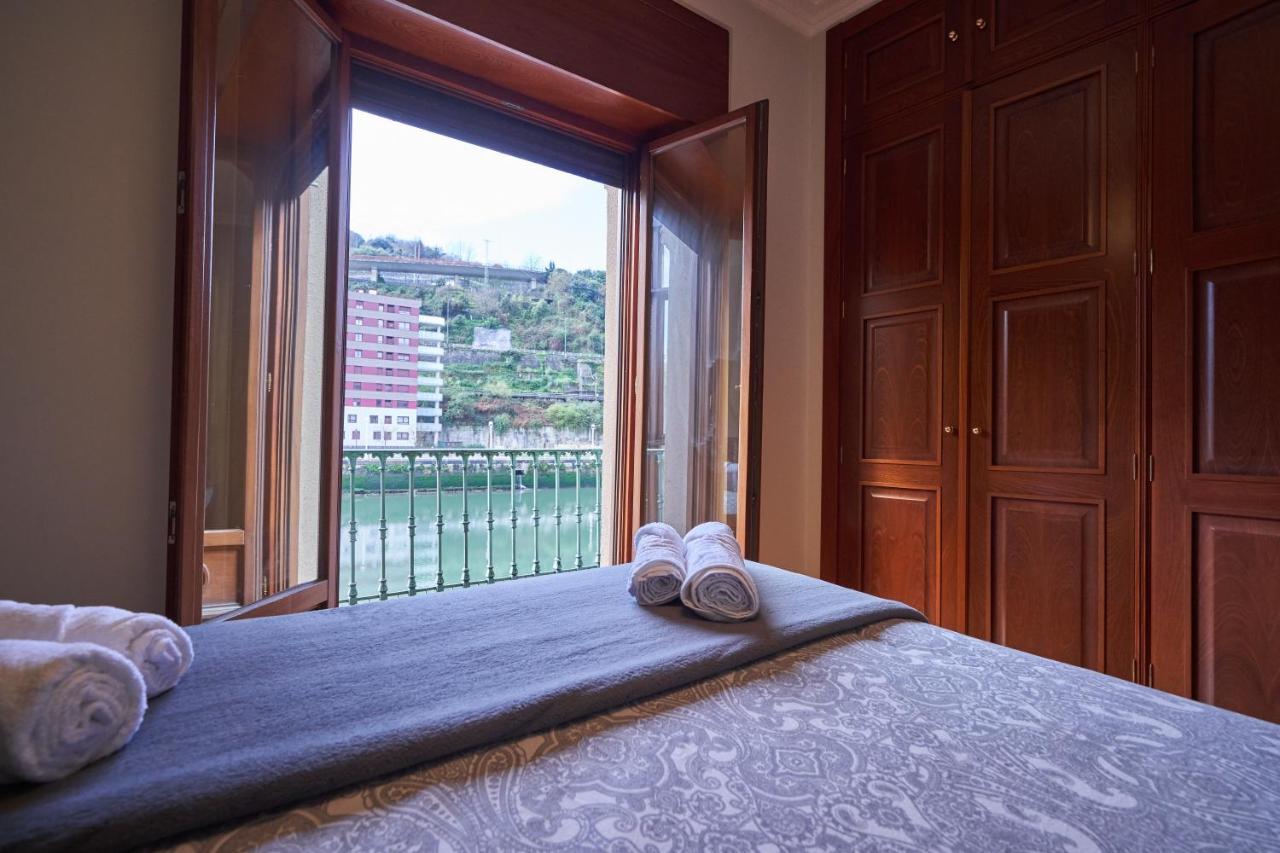 Apartamento Bio Exclusivo Con Mirador En Bilbao Y Aparcamiento Publico Gratuito 아파트 외부 사진