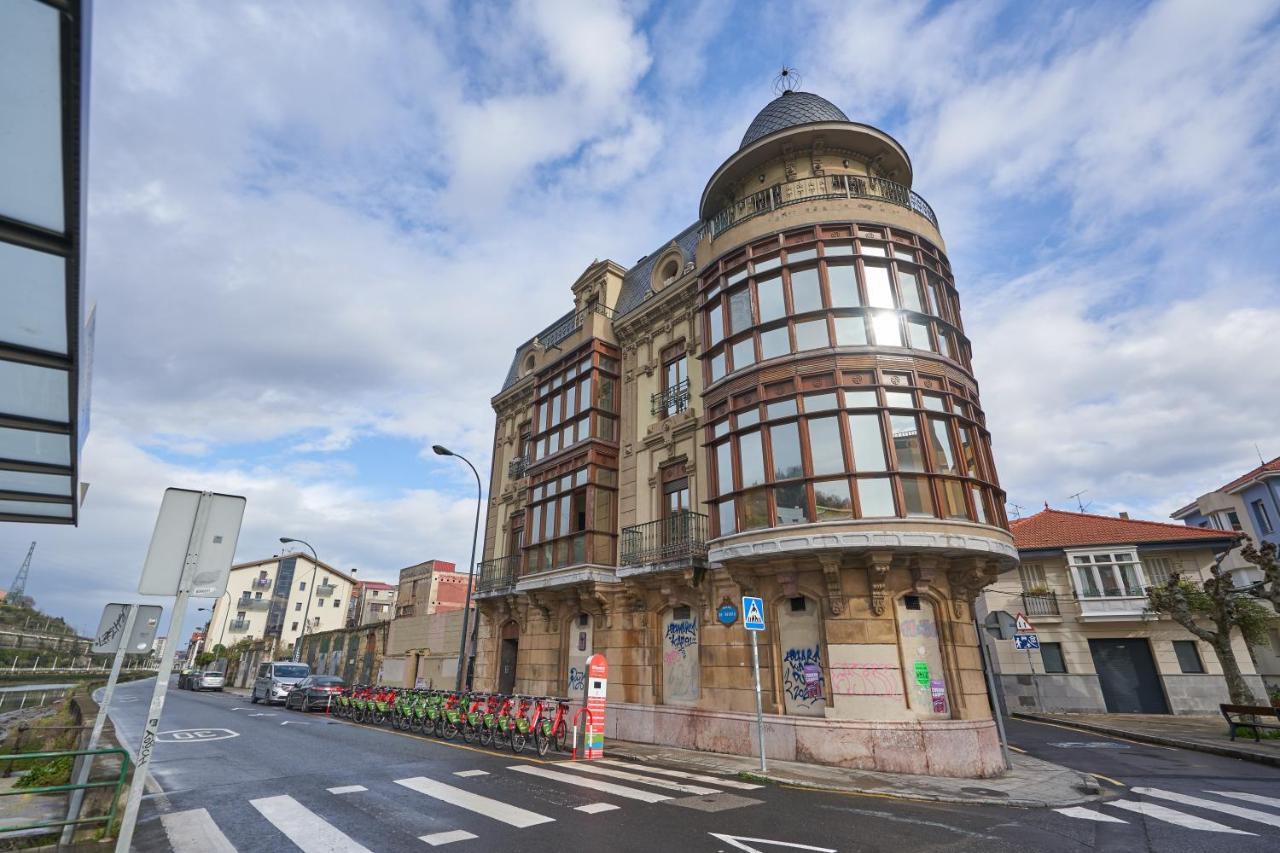Apartamento Bio Exclusivo Con Mirador En Bilbao Y Aparcamiento Publico Gratuito 아파트 외부 사진