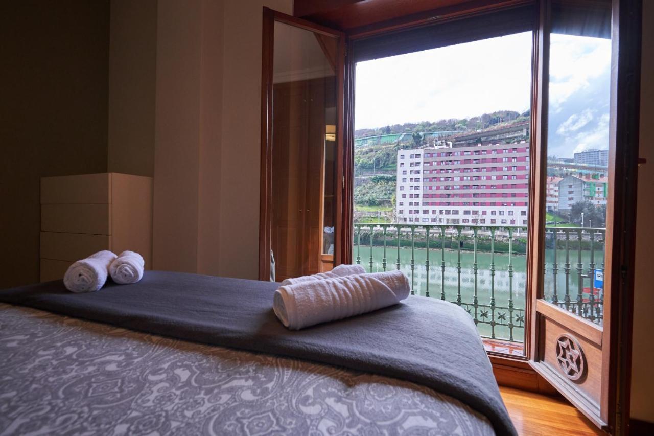 Apartamento Bio Exclusivo Con Mirador En Bilbao Y Aparcamiento Publico Gratuito 아파트 외부 사진