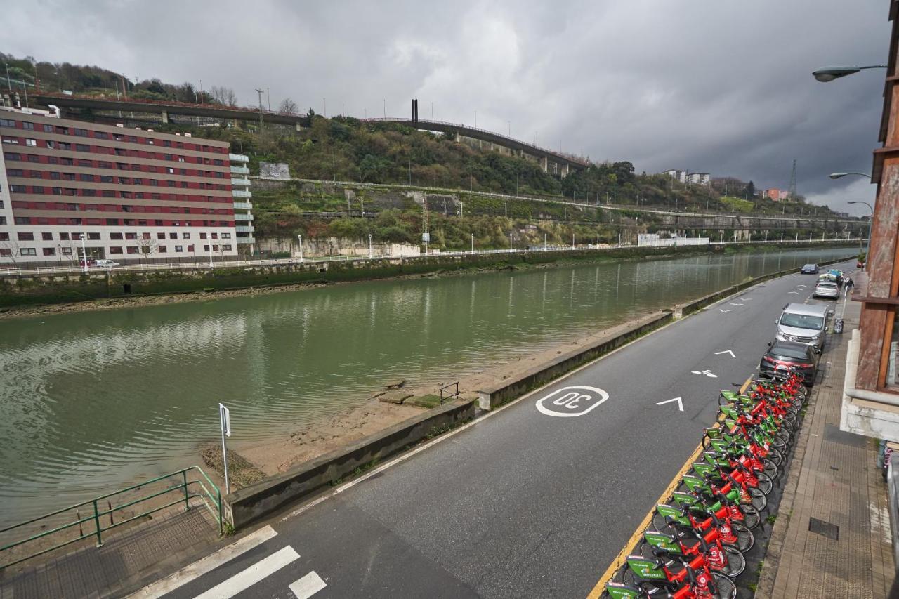 Apartamento Bio Exclusivo Con Mirador En Bilbao Y Aparcamiento Publico Gratuito 아파트 외부 사진
