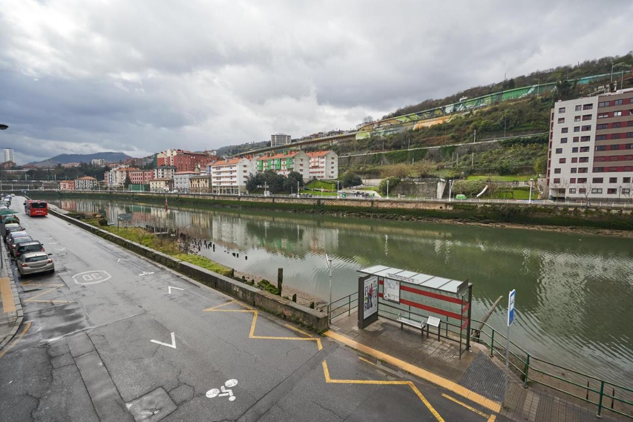 Apartamento Bio Exclusivo Con Mirador En Bilbao Y Aparcamiento Publico Gratuito 아파트 외부 사진
